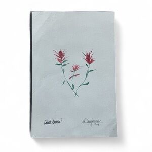 Paint Brush Flower Floral Art Watercolor Painting – New and Unopened